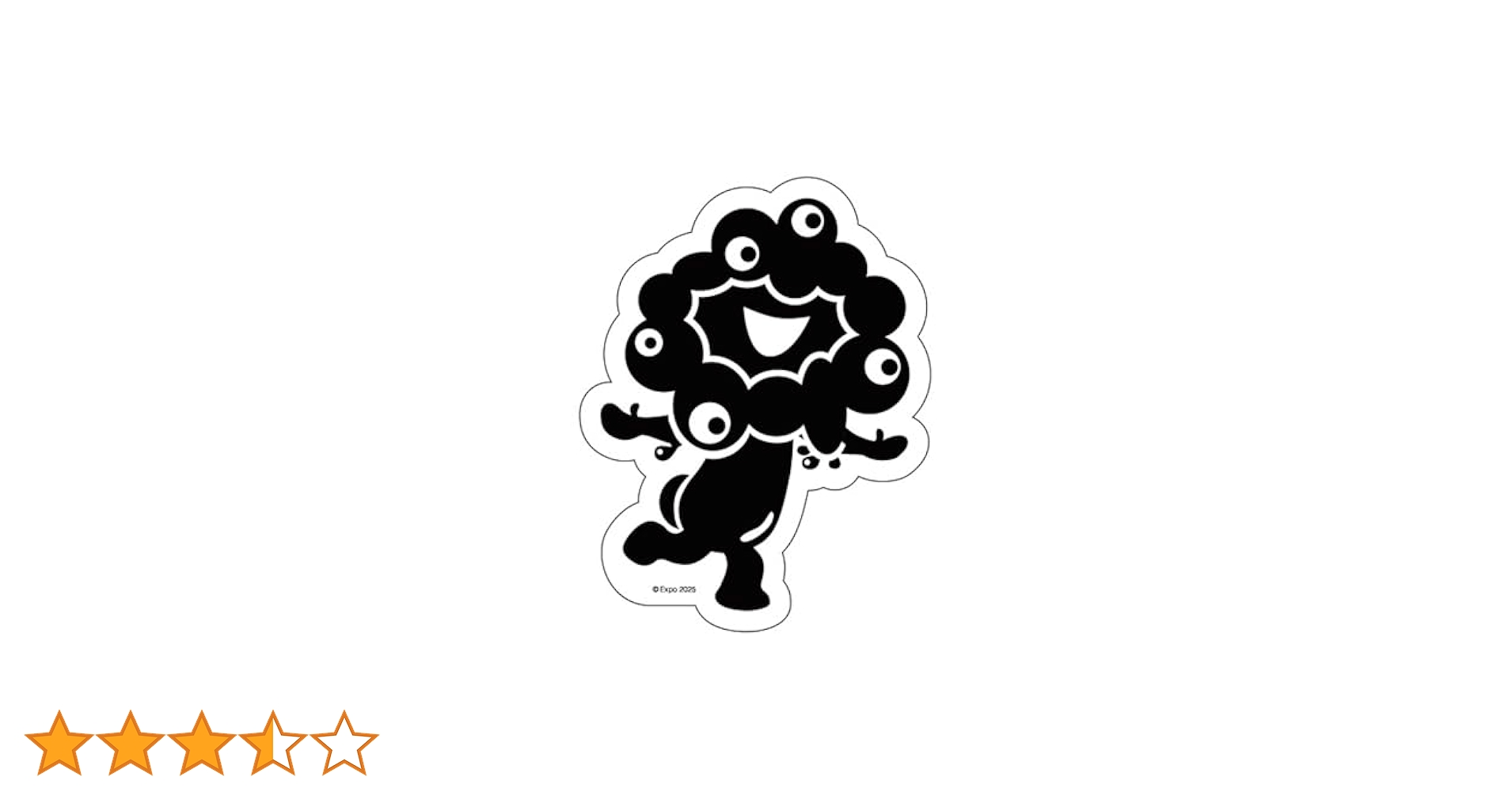 Amazon.co.jp: EXPO2025 ミャクミャク キャラクターステッカー